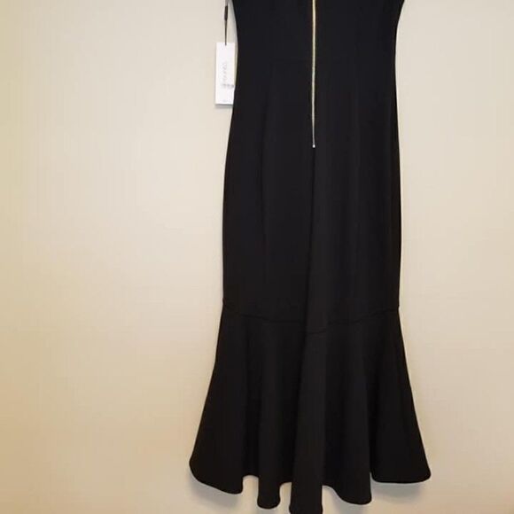 Calvin Klein Black Dress Neckline Embellishments - Picture 4 of 8